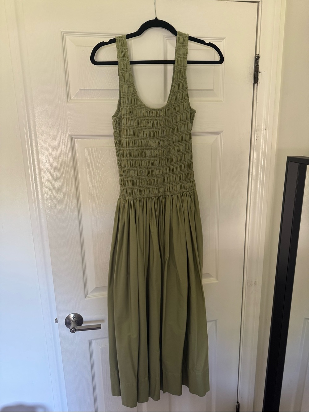 pistola Olive Tank Smocked Midi Dress - Picture 3 of 4